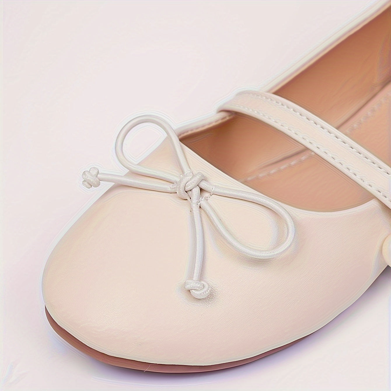 Adorable Bowknot Mary Jane Shoes - Lightweight, Soft, Flat, Comfortable Shoes for Girls Perfect for Party, Wedding, Performance, and Daily Wear