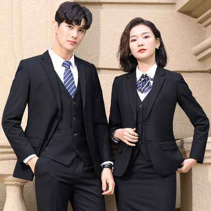 LOVECCR  Suit Suit Men's Leisure Work Work Formal Wear Professional Business Suit Slim Best Man Groom Wedding Suit