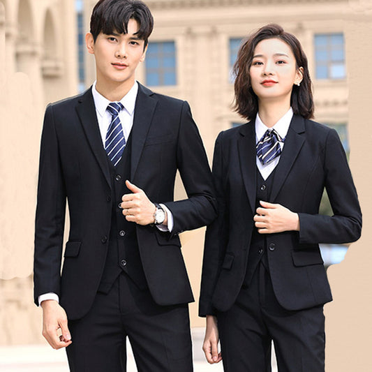 LOVECCR  Suit Suit Men's Leisure Work Work Formal Wear Professional Business Suit Slim Best Man Groom Wedding Suit