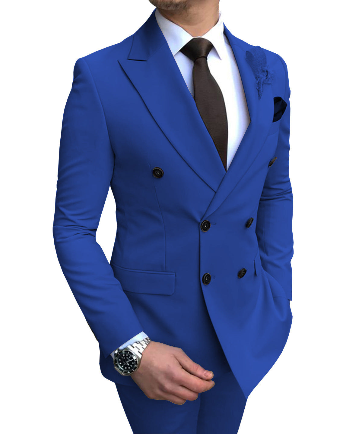 New Suit Suit Men's Two-Piece Suit Groomsman Costume Wedding Dress Men's Suit Suit Slim-Fitting New