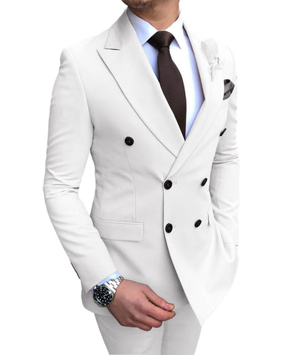 New Suit Suit Men's Two-Piece Suit Groomsman Costume Wedding Dress Men's Suit Suit Slim-Fitting New