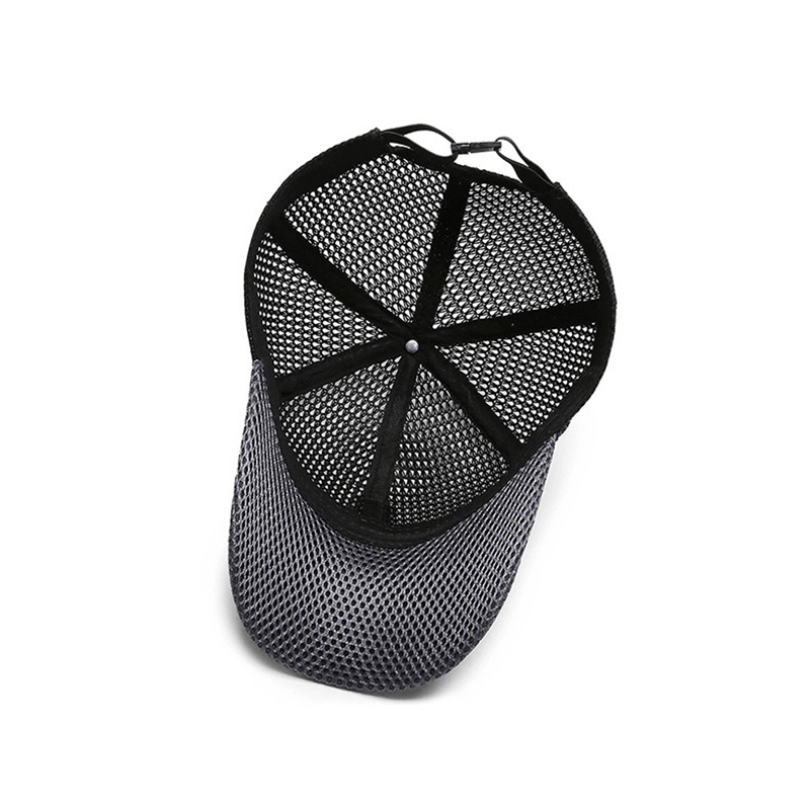 1pc Stylish Mesh Baseball Cap - Breathable, Lightweight, Summer Essential for Men - Perfect for Dad, Fishing, Outdoor Activities, Sports, Trucker Fashion