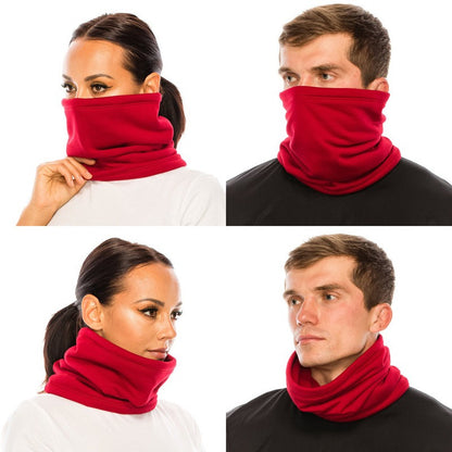 1pc Polar Fleece Adjustable Thickened Warm Neck Snood Unisex, Multifunctional Ski Scarf, Ideal choice for Gifts