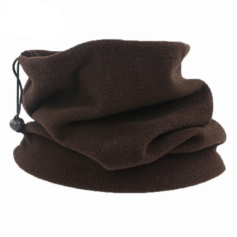 1pc Polar Fleece Adjustable Thickened Warm Neck Snood Unisex, Multifunctional Ski Scarf, Ideal choice for Gifts