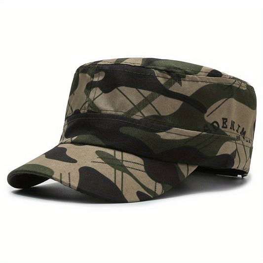 1pc Fashion Outdoor Sports Camouflage Training Hat, Forest Training Camouflage Unisex Hat