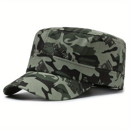 1pc Fashion Outdoor Sports Camouflage Training Hat, Forest Training Camouflage Unisex Hat