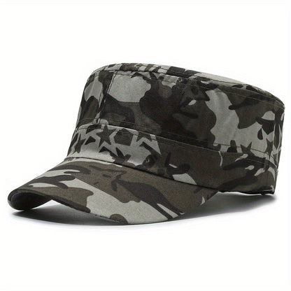 1pc Fashion Outdoor Sports Camouflage Training Hat, Forest Training Camouflage Unisex Hat