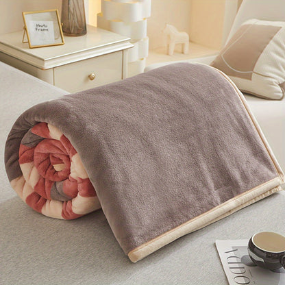 1pc Simple Fashion Checkered Pattern Blanket, Bedroom Bed Blanket Sofa Blanket, Warm And Comfortable, Autumn And Winter Warm Throw Blanket Nap Blanket