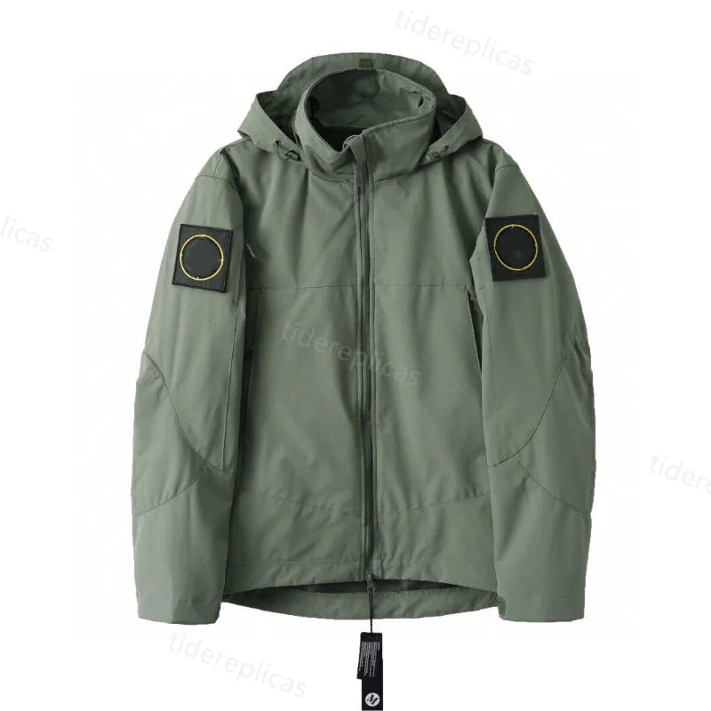 coat mens jacket designer jacket Winter reflective down cotton jackets nylon waterproof warm coats couple models Medal compass embroidery Functional windproof