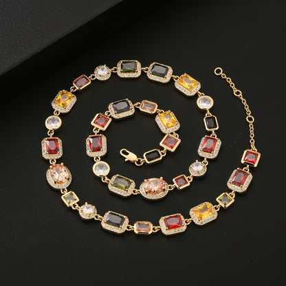 1pc 10mm Unique Bohemian Necklace - Multi-Shape Irregular Golden Charms - Fashionable & Durable Jewelry for Daily, Party, Travel - Unisex Gift for All Occasions