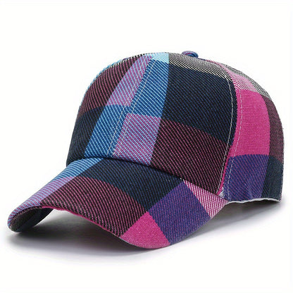 Versatile Mens Colorblock Baseball Cap - Classic Design for Spring and Autumn - Perfect Gift for Him, Boyfriend, Husband, or Dad