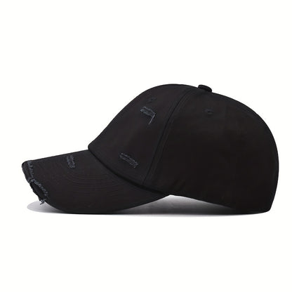 Enhanced Depth Retro Solid Color Baseball Cap - Unisex Sports Dad Hat with Timeless Style - Perfect All-Match, Comfortable Fit for Men & Women - An Ideal Gift Choice