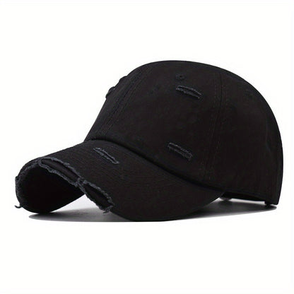 Enhanced Depth Retro Solid Color Baseball Cap - Unisex Sports Dad Hat with Timeless Style - Perfect All-Match, Comfortable Fit for Men & Women - An Ideal Gift Choice