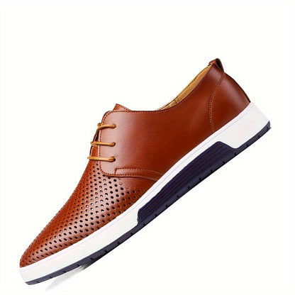 Mens Classic Oxford Dress Shoes - Lightweight & Comfortable, Perfect for Business, Office & Outdoor - Durable Sneakers for Walking, Stylish & Slip-Resistant Footwear