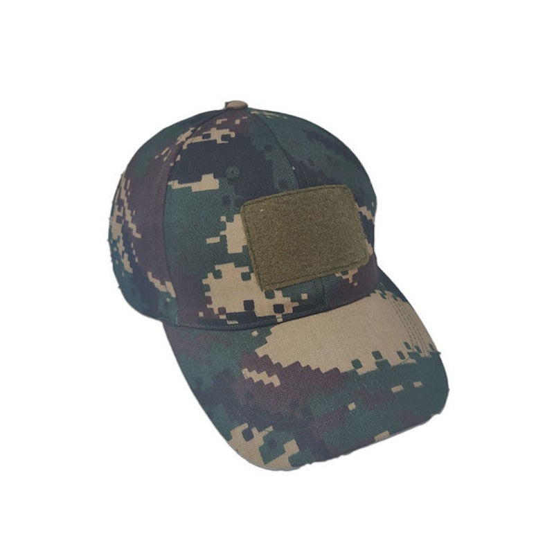 1pc Premium Military-Style Camouflage Hat - Windproof, Dustproof, Sunscreen Baseball Cap for Men - Outdoor Training, Hunting, and Tactical Activities