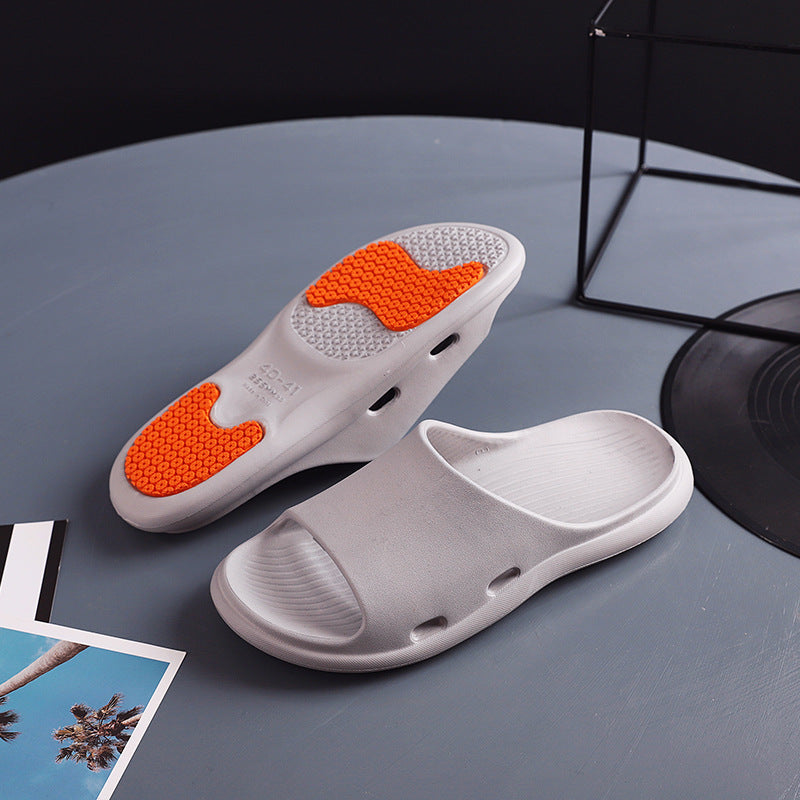 Pregnant Women Non-Slip Slippers Indoor for the Elderly Non-Slip Slippers Men's High-End Hotel Bath Place Non-Slip Slippers Women