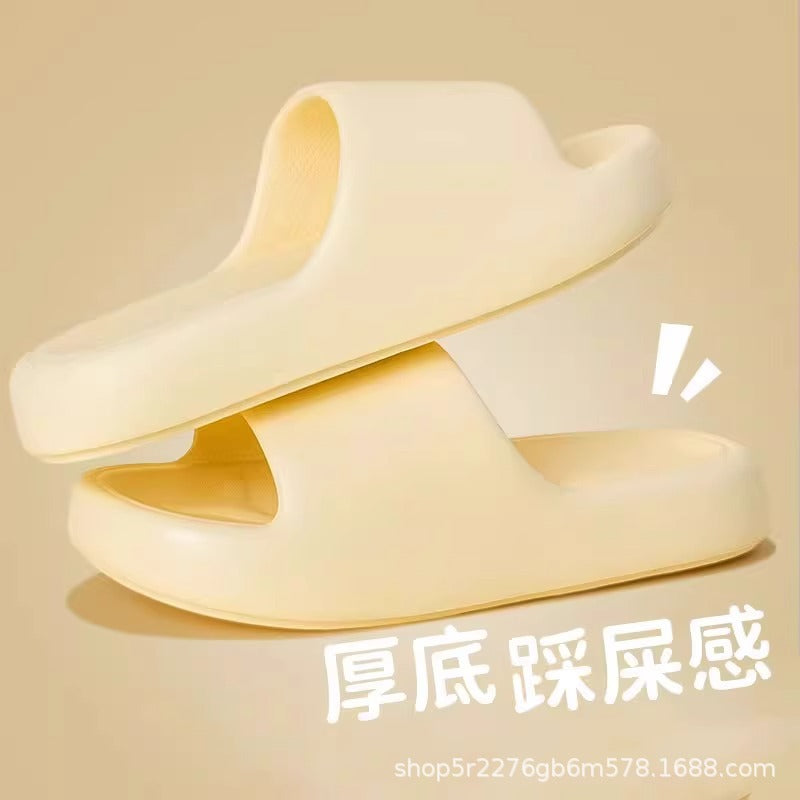 New Deodorant Indoor Platform Slip-on Slippers Wholesale Women's Summer Ordinary Cool Cute Eva Bathroom Slippers