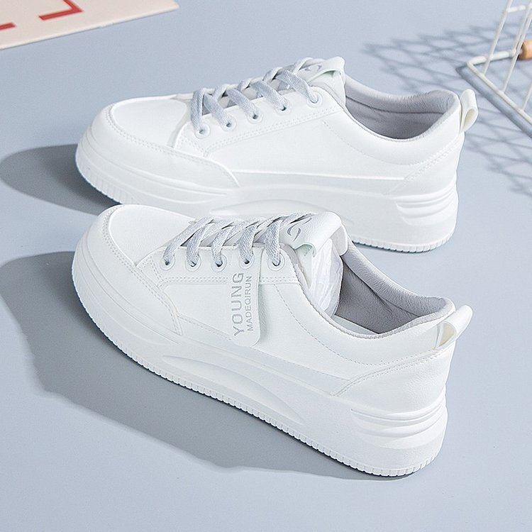 loveccr Casual Shoes for Women  Summer New Board Shoes Women's Shoes Breathable Mesh White Shoes for Women Korean Style All-Matching Shoes in Stock