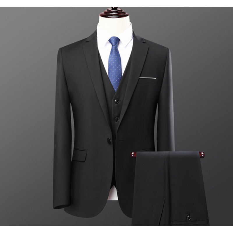 LOVECCR   Suit Business Men's Suit Set  New High-End Business Clothing Suit New Polo Best Man Dress Jacket