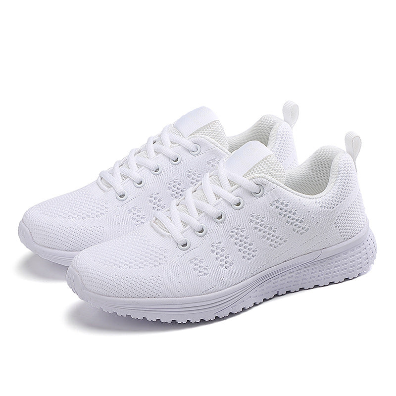 loveccr Cross-Border plus Size Pinduoduo Outdoor Shoes Women's Delivery  Sneaker Running Shoes Student Mesh Women's Shoes