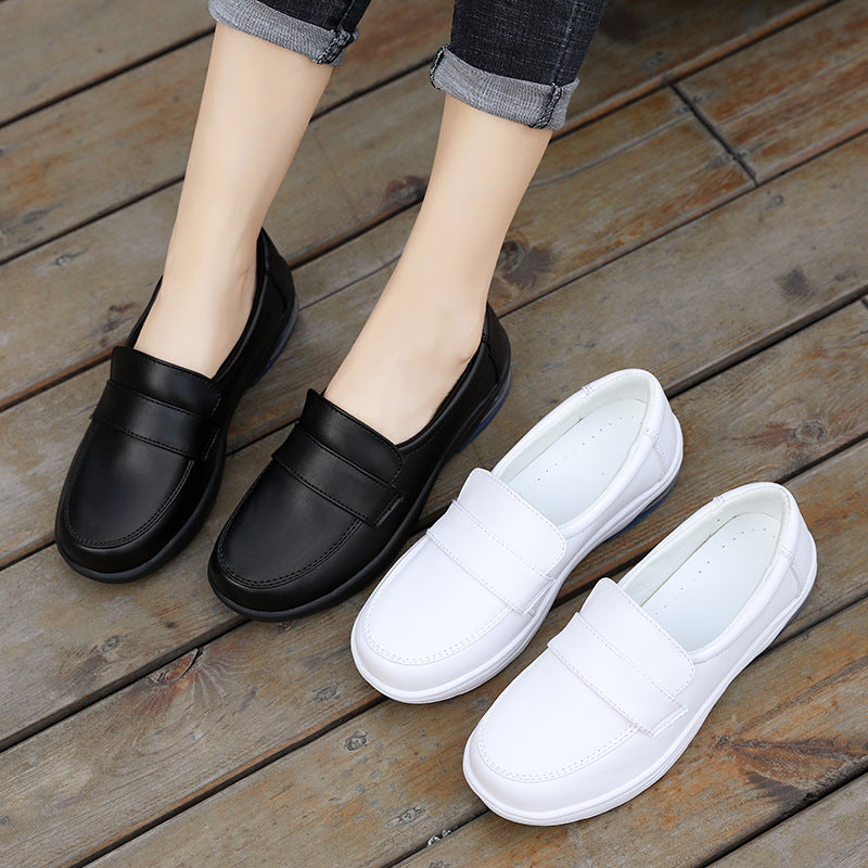 loveccr Spring and Autumn New Cross-Border Casual Shoes Fashion Sports Shoes Slip-on Nurse Shoes Trendy plus Size Women's Shoes