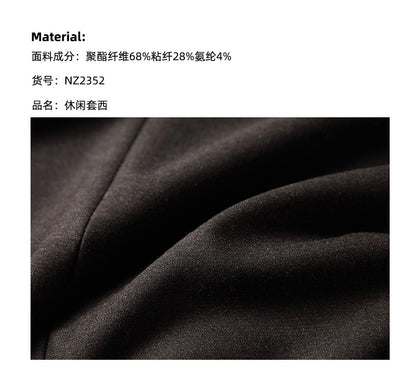 LOVECCR  Men's Suit Suit  Spring and Autumn Youth Double-Breasted Business Wedding Suit Men's High-Grade Bridegroom Dress