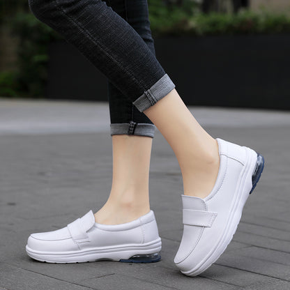 loveccr Spring and Autumn New Cross-Border Casual Shoes Fashion Sports Shoes Slip-on Nurse Shoes Trendy plus Size Women's Shoes