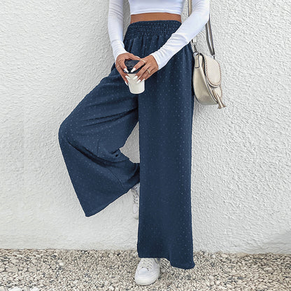 LOVECCR foreign trade trousers Hot new 2025 fashion women's pants  casual wide-leg pants