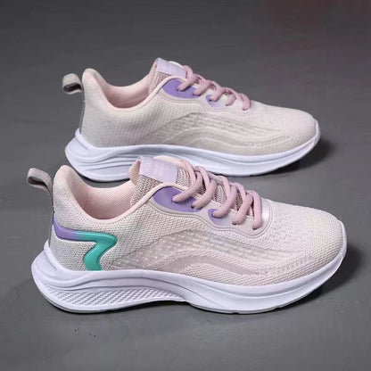 loveccr Women's Shoes Autumn New Women's Flying Woven Lightweight Breathable Shoes Wholesale Running Shoes Factory Casual Sneaker Women's