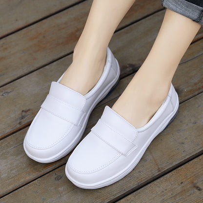 loveccr Spring and Autumn New Cross-Border Casual Shoes Fashion Sports Shoes Slip-on Nurse Shoes Trendy plus Size Women's Shoes