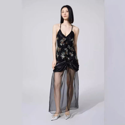 LOVECCR  [Thousand] Original Minimalist New Chinese Style  Summer New Daily Evening Dress