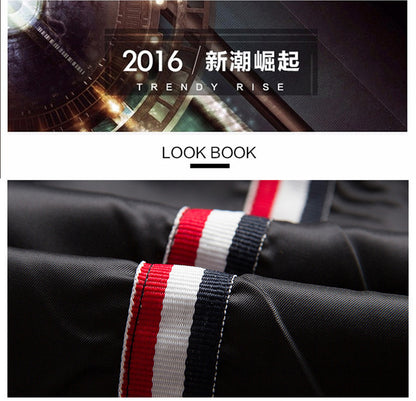 Cross-Border Men's Jacket  Wish Men's Jacket Autumn Jacket Youth Fashion Jacket Baseball Uniform Thin