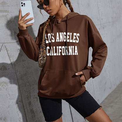 LOVECCR Hot Trade popular New Alphabet Casual Sports Hoodie 2025  Hooded Pullover Sweater Women