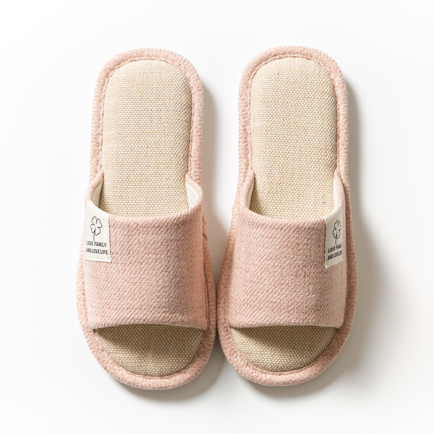 Spring and Summer New Linen Slippers Indoor Home Leisure Non-Slip Couple Slippers Home Women's Slippers Wholesale