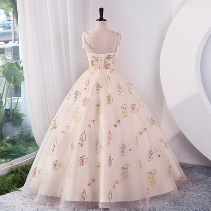 LOVERCCR  Evening Dress for Women  New Banquet Temperament Slimming Host Fairy Strap Art Exam Socialite Gathering Dress