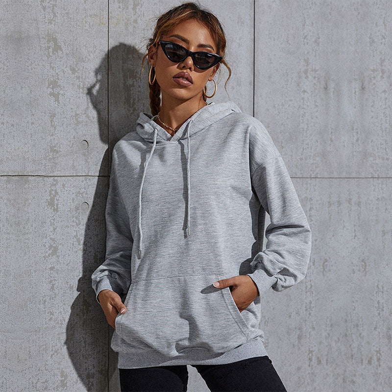 LOVECCR popular New Autumn and Winter Leisure Sports Hoodie South East Asia Cross-border Hot Trade Women's Letter Printed Hooded