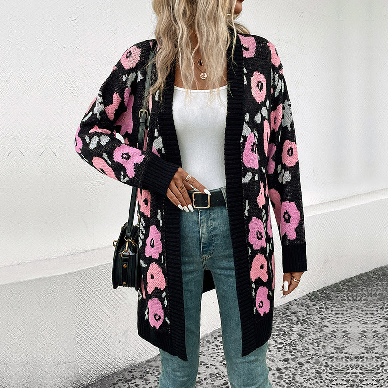 LOVECCR New Hot Trade Wholesale Hot Autumn New 2025  Casual Women's Cardigan Sweater Women