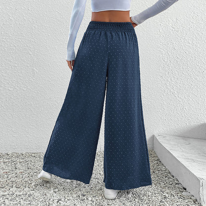 LOVECCR foreign trade trousers Hot new 2025 fashion women's pants  casual wide-leg pants