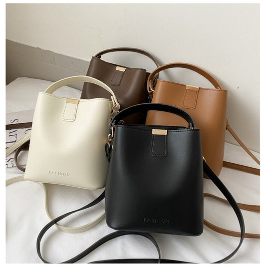 loveccr Fashionable Fresh Summer Lady's Bags  New Spring and Summer Trendy Fashionable Portable Crossbody Bucket Bag