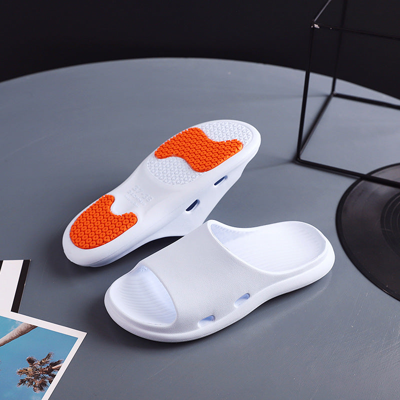 Pregnant Women Non-Slip Slippers Indoor for the Elderly Non-Slip Slippers Men's High-End Hotel Bath Place Non-Slip Slippers Women