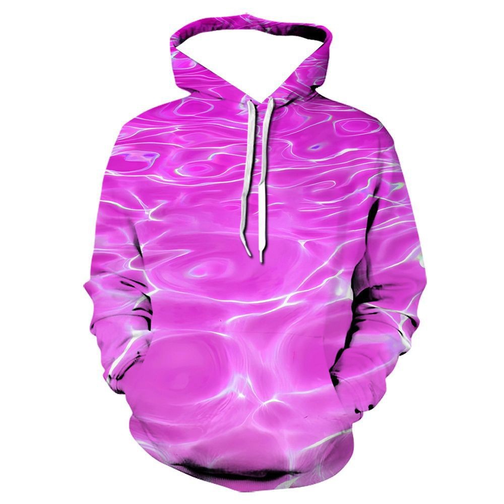 Foreign Trade Men's Cross-Border  Hot Sale 3D plus Size Sweater Vortex Printed Long-Sleeved Hoodie Men's Sportswear