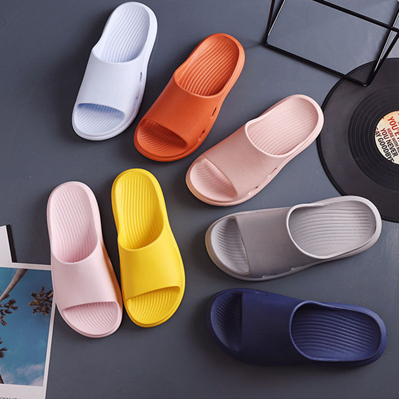 Pregnant Women Non-Slip Slippers Indoor for the Elderly Non-Slip Slippers Men's High-End Hotel Bath Place Non-Slip Slippers Women