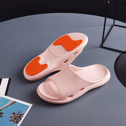 Pregnant Women Non-Slip Slippers Indoor for the Elderly Non-Slip Slippers Men's High-End Hotel Bath Place Non-Slip Slippers Women