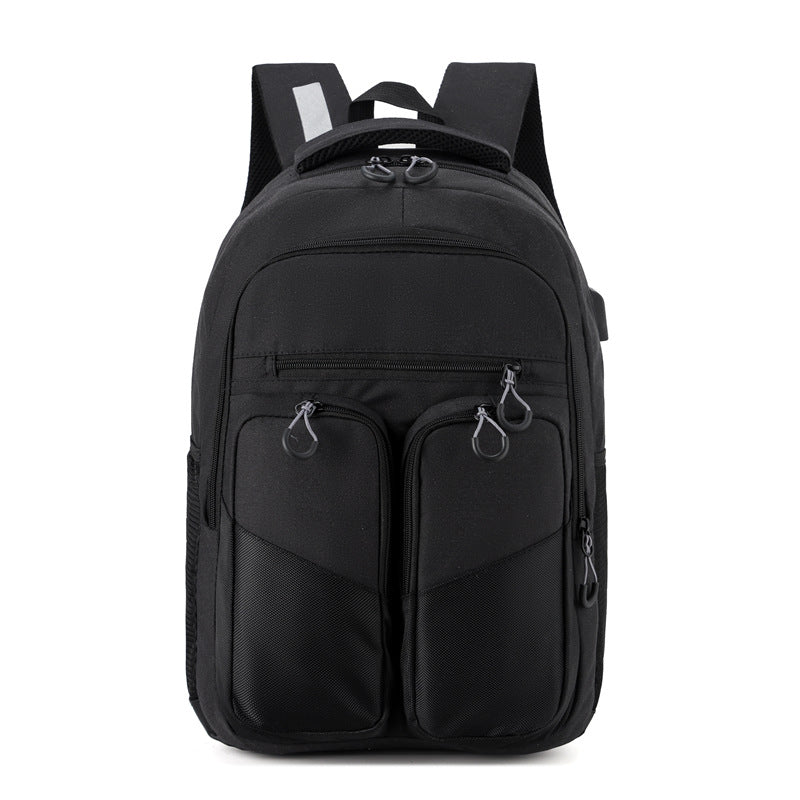 loveccr Backpack Men's Large Capacity  Winter New Fashion Commuter Bag Business Computer Bag Student Class Backpack