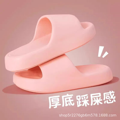 New Deodorant Indoor Platform Slip-on Slippers Wholesale Women's Summer Ordinary Cool Cute Eva Bathroom Slippers