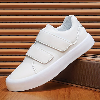 Men's Trendy Skate Shoes with Hook-and-loop Fastener Closure - Comfortable, Durable Casual Sneakers for Casual Attire