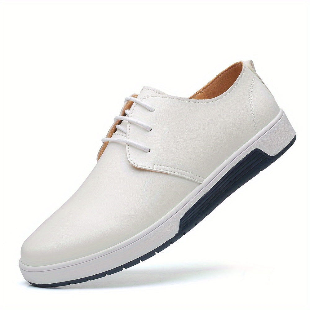 Mens Classic Oxford Dress Shoes - Lightweight & Comfortable, Perfect for Business, Office & Outdoor - Durable Sneakers for Walking, Stylish & Slip-Resistant Footwear