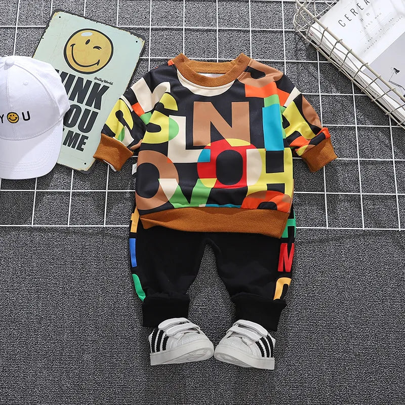 Kids Clothes For Boys Clothing Set Autumn Toddler Baby Boys Clothes Hoodie+Pant 2pcs Outfit Suit Children Clothing